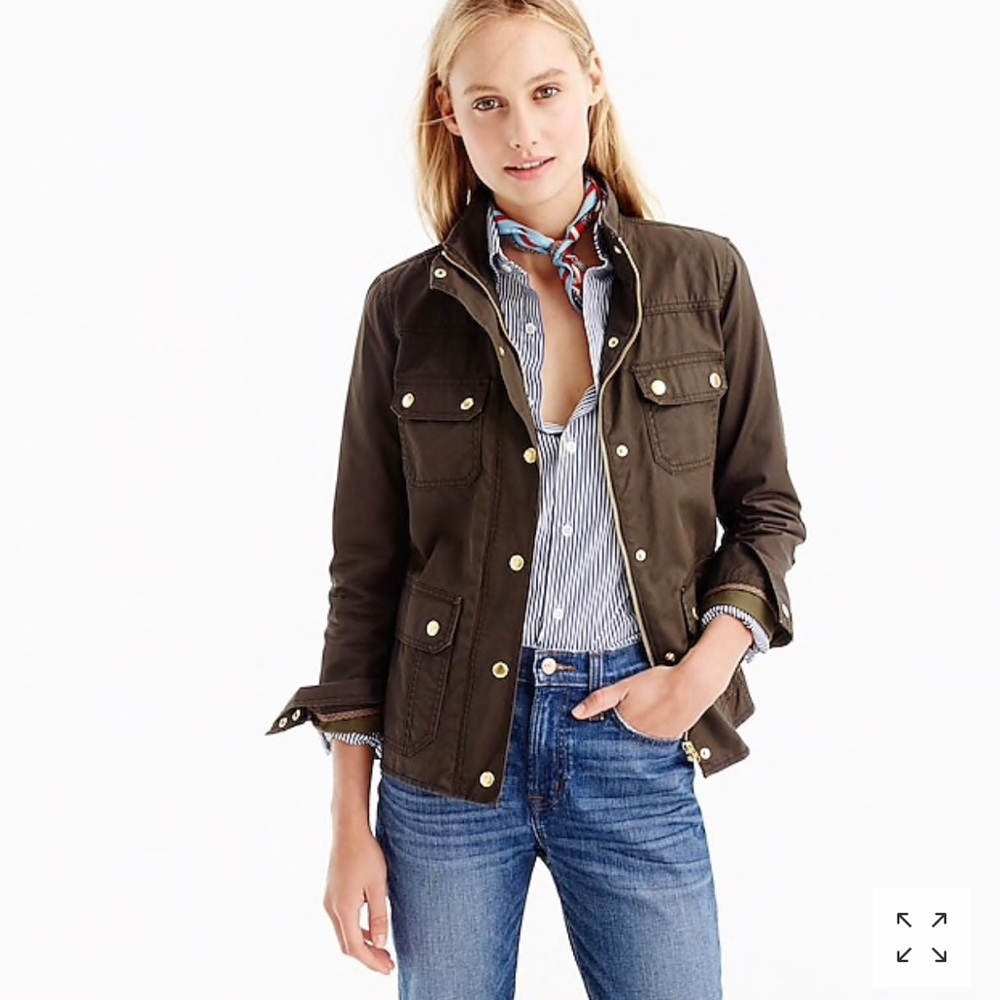 J Crew Military Style Jacket